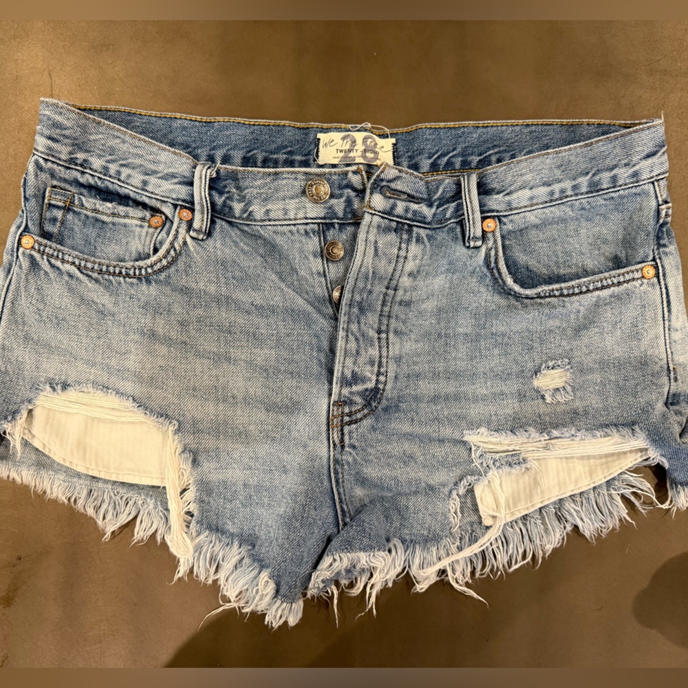 Free People good vibrations shorts